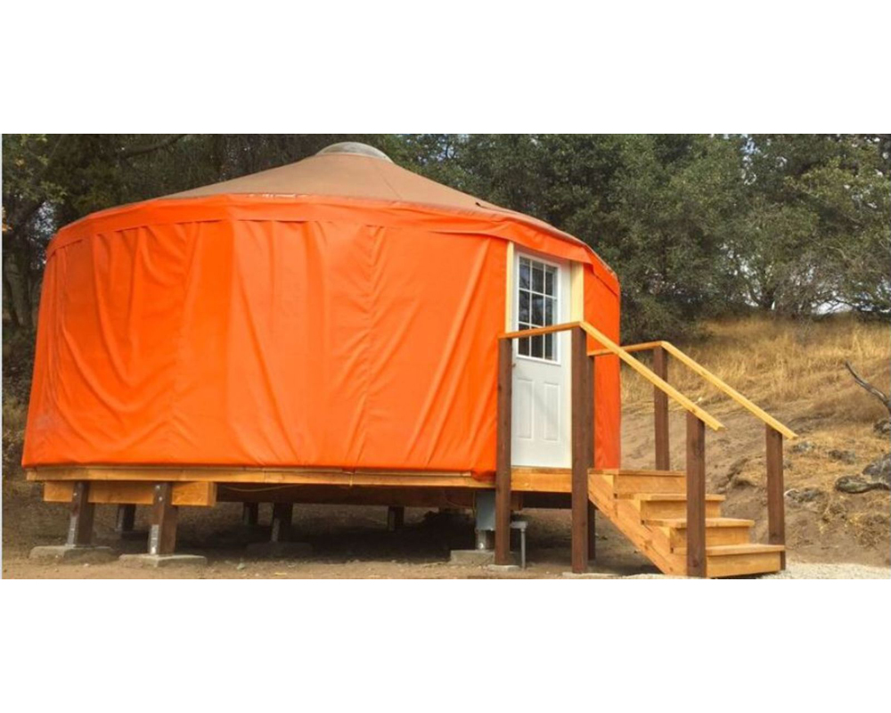 Pigment / coloured coated fabric